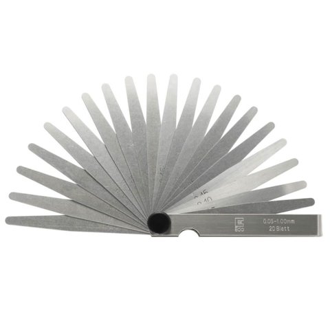Calibre de Folga 600a 0,05 a 1,0 Mm com 20 Lâminas - 4wt-1 - Eda