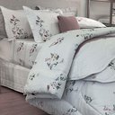 Ver imagem 1 de Jogo de Cama Solteiro 300 Fios Maeva - Kacyumara Estampado