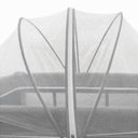 Ver imagem 6 de Berço Portátil Infantil Cercado Desmontável com Mosquiteiro - Azul