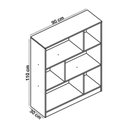 Ver imagem 3 de Mesa e Estante para Escritorio Gamer B28 Mell Preto Novam Mell Preto