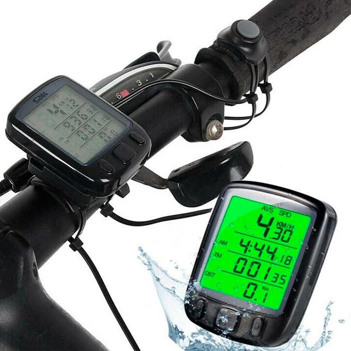 Velocímetro Bike com Contador de Velocidade e Luz Noturna | MadeiraMadeira