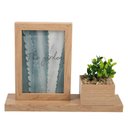 Ver imagem 2 de Porta Retrato Yangzi Mdf Plantinha 25x19 26830