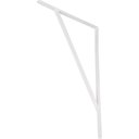 Ver imagem 4 de Suporte Braço Parede Mão Francesa Branca 40x25mm Tradestar