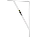 Ver imagem 1 de Suporte Braço Parede Mão Francesa Branca 40x25mm Tradestar