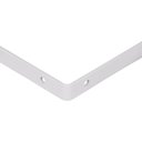 Ver imagem 3 de Suporte Braço Parede Mão Francesa Branca 40x25mm Tradestar