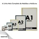 Ver imagem 6 de Kit 5 Molduras 15x15cm com Acetato e Fundo para Quadros Diplomas Certificados Fotos Cor:tabaco