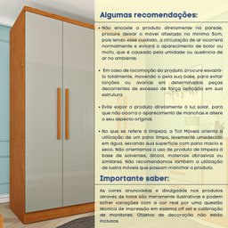 Conjunto Infantil com Guarda-Roupa e Cômoda Harmonia Espresso Móveis - 16