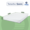 Ver imagem 3 de Colchão Sonos Sense Purotex Queen Ortopédico Espuma D28 158x198x19 a Vácuo