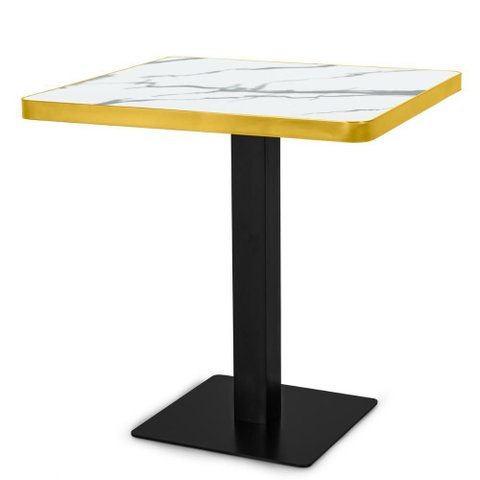 Mesa de Jantar Quadrada Venezia 70x70 - Branco
