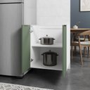 Ver imagem 4 de Balcão Suspenso 2 Portas 60cm sem Tampo Ipanema CabeCasa MadeiraOriginals