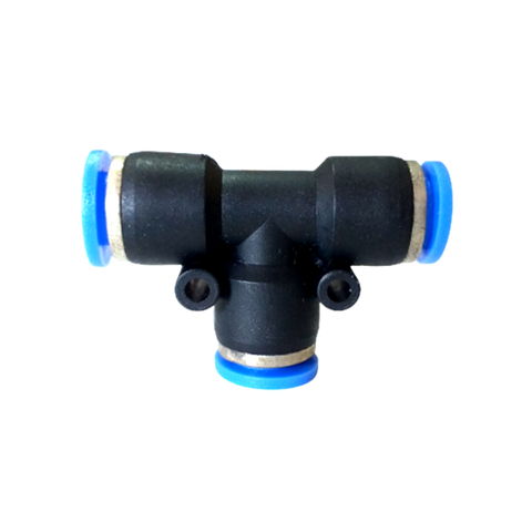 Conexão Pneumatica União Tee 12 Mm Plástico com 5 Peças