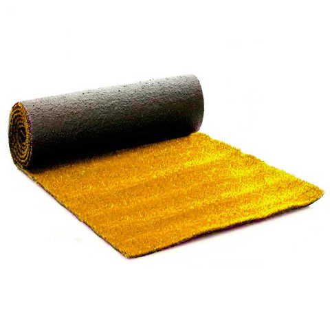 Grama Sintética Fit EcoGrass 12mm - 2x25m (50m²) - Amarelo