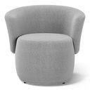 Ver imagem 5 de Poltrona Decorativa Aisha Orgânica Bouclê Cinza Claro - Desk Design