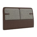 Ver imagem 1 de Cabeceira Queen 160 cm Malu com Frame Linho Tca 208 Corino Tcs 721 Peer