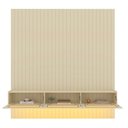 Ver imagem 5 de Estante Ripado para TV até 84 Polegadas com LED 100% MDF 230CMX250CM Majestade Native