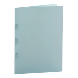 Pasta Contrato 3 Orelhas Delloclean Documentos Pct C/ 10:azul - 3