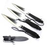 3 Facas de Arremesso Esportiva Com Bainha Modelo Caça Pesca Etc T2-SJTD-2 Importada - 1