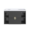 Ver imagem 7 de Gabinete para Banheiro Suspenso com Cuba Yescasa