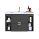 Ver imagem 6 de Gabinete para Banheiro Suspenso com Cuba Yescasa