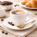 Ver imagem 3 de Jogo 48 Xícaras Café com Pires 100ml Porcelana Branco Clean Chá Padaria Servir Recepção