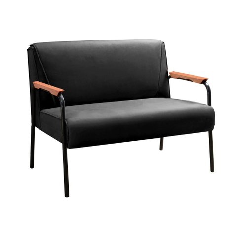 Namoradeira Jade Cor:Veludo Preto 410