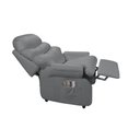 Ver imagem 4 de Cadeira Poltrona Estética Cílios Reclinável Barão com Assento de Elevação Corano