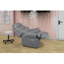 Ver imagem 1 de Cadeira Poltrona Estética Cílios Reclinável Barão com Assento de Elevação Corano