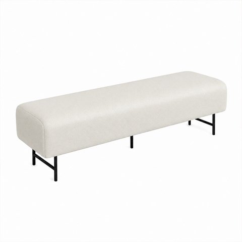 Puff Recamier 140cm Lauri Facto Off White - Sallar Home