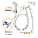 Ver imagem 2 de Ducha Higiênica de Metal Flexível Roddex