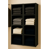 Closet Nicho Estante Sapateira Supenso de Parede Aberto Madeira Mdf:preto - 3