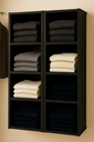 Ver imagem 3 de Closet Nicho Estante Sapateira Supenso de Parede Aberto Madeira Mdf:preto