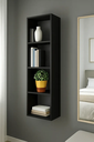 Ver imagem 5 de Closet Nicho Estante Sapateira Supenso de Parede Aberto Madeira Mdf:preto
