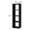 Closet Nicho Estante Sapateira Supenso de Parede Aberto Madeira Mdf:preto - 6