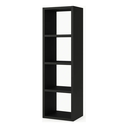 Ver imagem 2 de Closet Nicho Estante Sapateira Supenso de Parede Aberto Madeira Mdf:preto