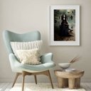 Ver imagem 2 de Quadro Pombagira Maria Quitéria - 60x48cm:madeira Preta