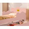Cama Infantil Princesa Realeza Com Sapateira Rosa e Colchão - 3