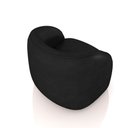 Ver imagem 5 de Kit 2 Poltronas Decorativas Sala de Estar Clarke Pu Preto Manchado G45 - Gran Belo