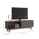 Ver imagem 2 de Rack para TVs 60 Polegadas Denver Cinza Urbano