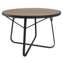 Ver imagem 1 de Mesa de Alumínio com Tampo de Madeira para Cozinha e Area Gourmet