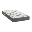 Ver imagem 3 de Cama Solteiro Simba Rosa Fosco Pés Madeira Natural com Colchão D33 - Reller Móveis Rosa Fosco