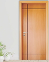 Ver imagem 2 de Folha de Porta Frisada HDF Modelo 196 Mapaf:100 cm