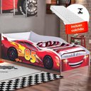 Ver imagem 1 de Cama Carro Vermelho Infantil Red Colchão Infantil Gabrielli