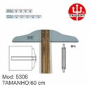 Ver imagem 2 de Régua T Trident Mod 5306 Madeira 60 Cm Cabeçote Fixo Desetec