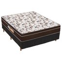 Ver imagem 1 de Cama Box Casal Colchão Anatômico Polar D28/ep Orthopremium + Base Crc Rústico Black(138x188)