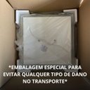 Ver imagem 5 de Plafon de Embutir Luz Indireta Corredor Sala de Estar 50x50 com Lampada Branco Quente 3000k Bivolt