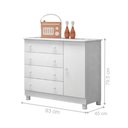 Ver imagem 5 de Cômoda Sapateira Branco (2561.5)