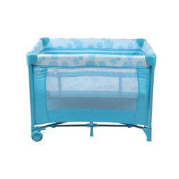 Berço Cercadinho Desmontável Eco Com Trocador Color Baby Azul - 2