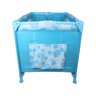 Berço Cercadinho Desmontável Eco Com Trocador Color Baby Azul - 4
