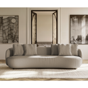 Ver imagem 2 de Sofá 3 Lugares Living Fixo Mônaco 2,40m em Chenille:castor