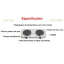 Ver imagem 4 de Fogão 2 Duas Bocas Elétrico Inox 5 Níveis Casa Camping Vicini EPV-857 110v
